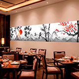 Wandtattoos: Landschaft im japanischen Stil 12