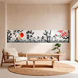 Wandtattoos: Landschaft im japanischen Stil 7