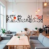 Wandtattoos: Landschaft im japanischen Stil 10