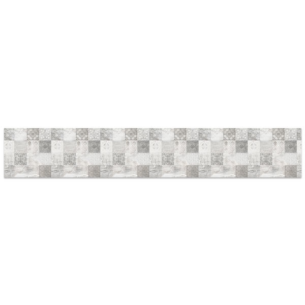 Wandtattoos: Abgenutzte Fliesen