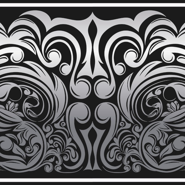 Wandtattoos: Stamm Bordure
