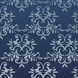 Wandtattoos: Ornamente in Blau und Wei 3
