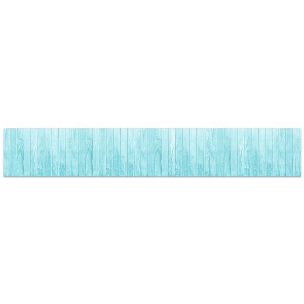 Wandtattoos: Blaue Plattform