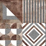 Wandtattoos: Geometrische Zusammensetzung 3