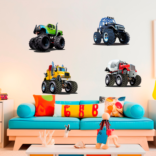 Monster-Truck Set 4