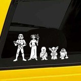 Aufkleber: Kind Sohn Stormtrooper 4