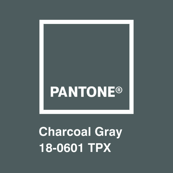 Wandtattoos: Pantone Charcoal Gray