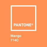 Wandtattoos: Pantone Mango 3
