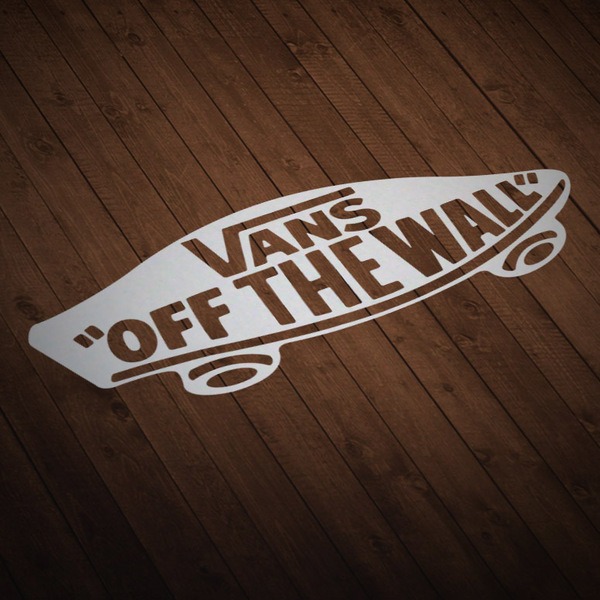 Aufkleber: Vans off the wall skate
