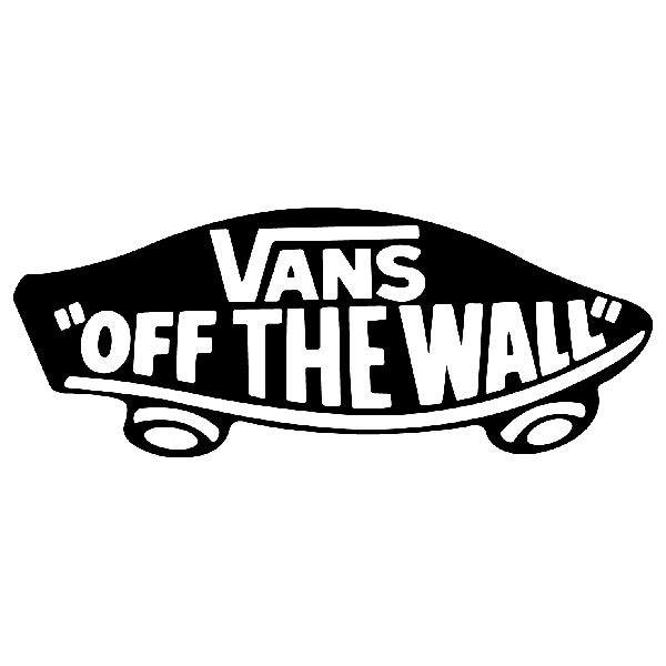 Aufkleber: Vans off the wall skate