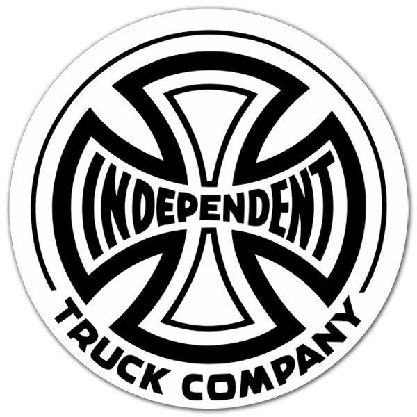 Aufkleber: Independent Truck Company weiß