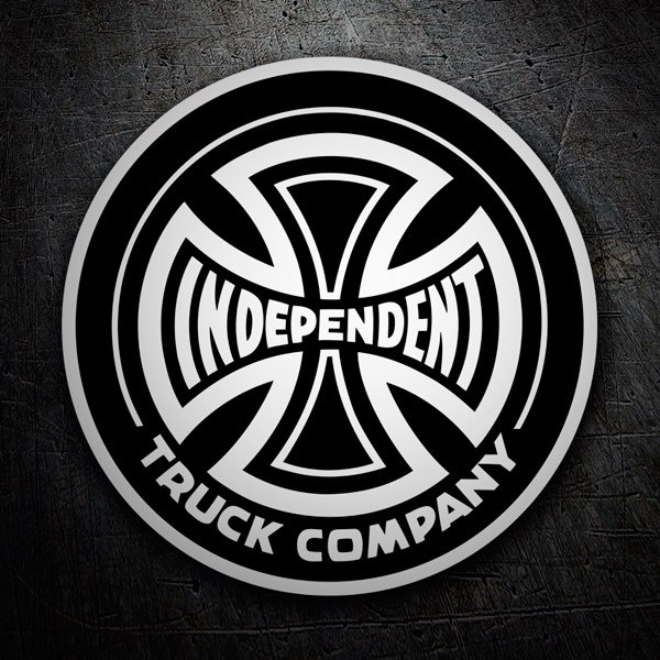 Aufkleber: Independent Truck Company schwarz 1