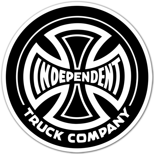 Aufkleber: Independent Truck Company schwarz