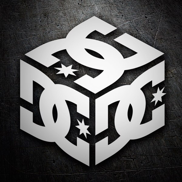 Aufkleber: DC Shoes W&uuml;rfel