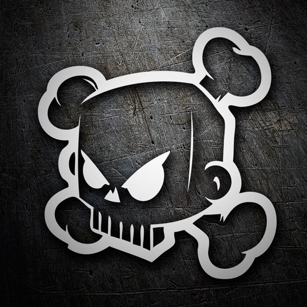 Aufkleber: Ken Block Skull