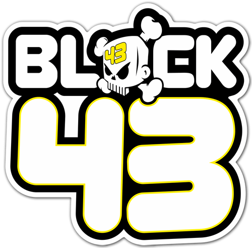 Aufkleber: Ken Block 43