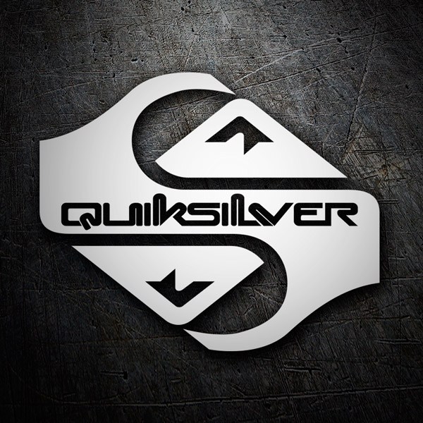 Aufkleber: Quiksilver Doppellogo