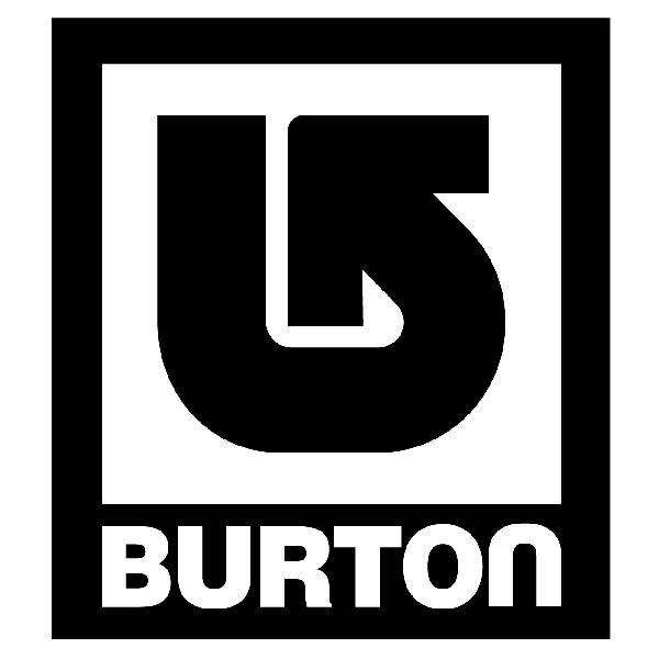 Aufkleber: Burton retro