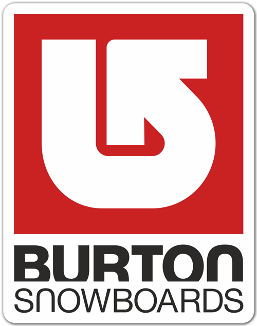 Aufkleber: Burton Snowboards
