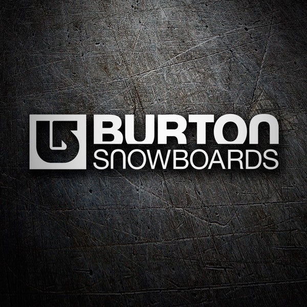 Aufkleber: Burton Snowboards