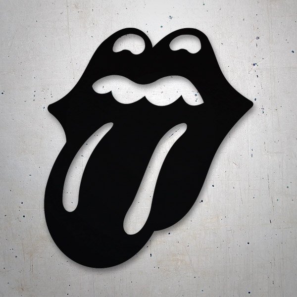 Aufkleber: The Rolling Stones zunge