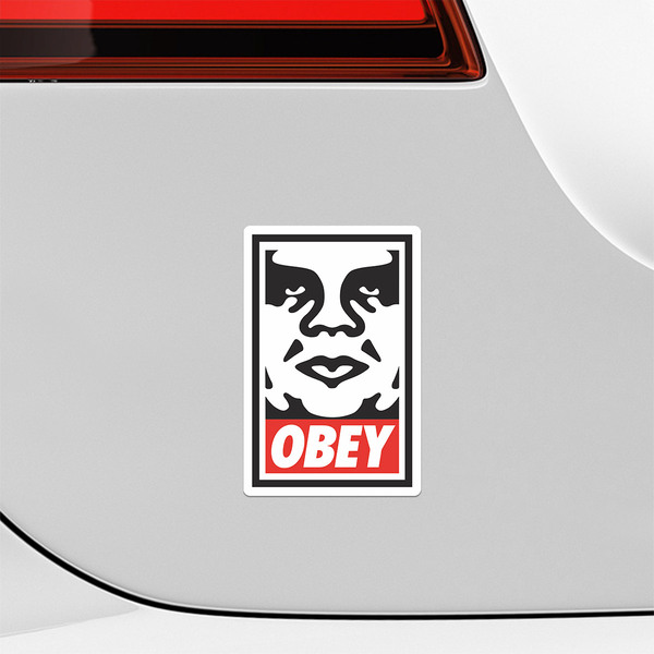 Aufkleber: Obey