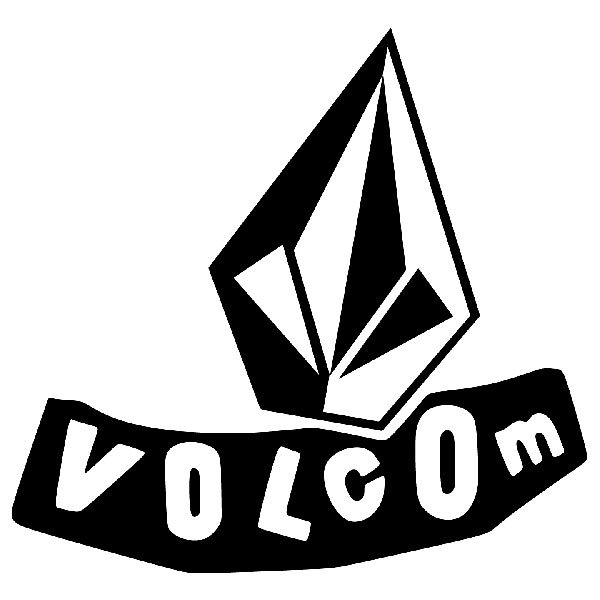 Aufkleber: Volcom abstract