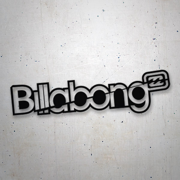 Aufkleber: Billabong crack