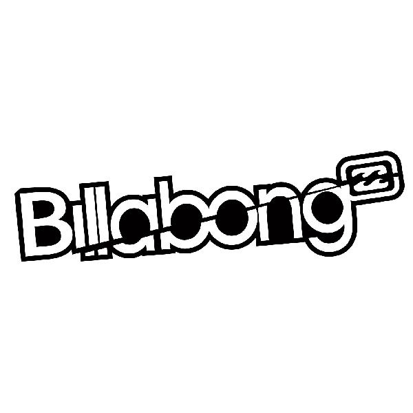 Aufkleber: Billabong crack