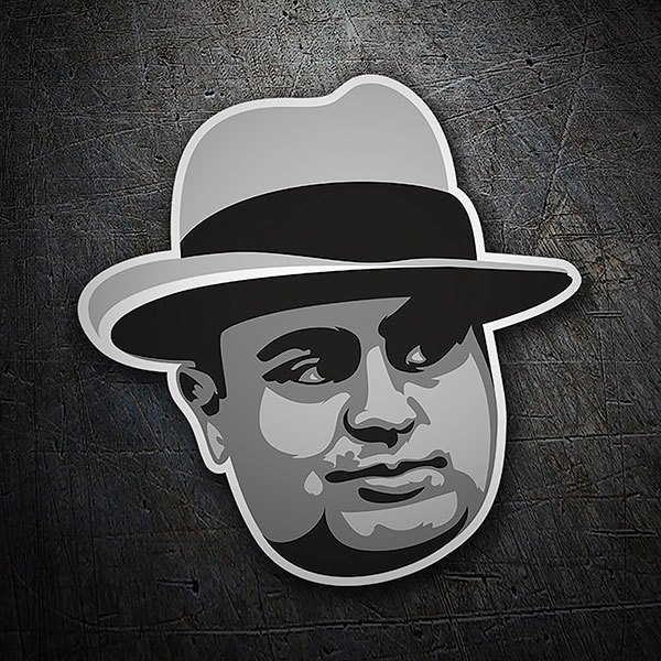 Aufkleber: Al Capone 1