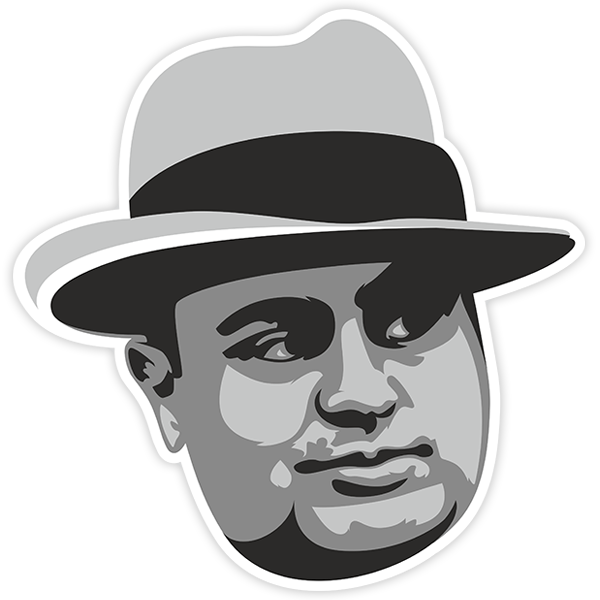 Aufkleber: Al Capone 0