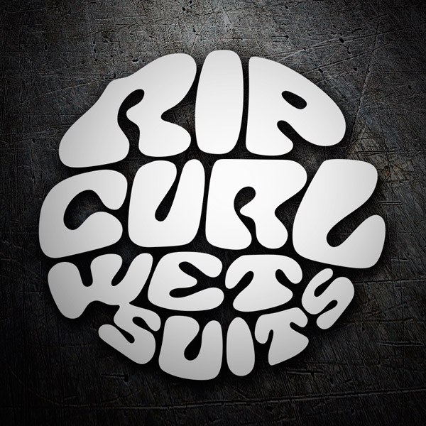 Aufkleber: Rip Curl Wet Suits