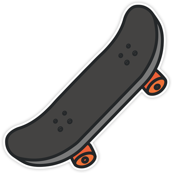 Aufkleber: Skate