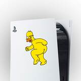 Aufkleber: Homer Simpson läuft nackt 5