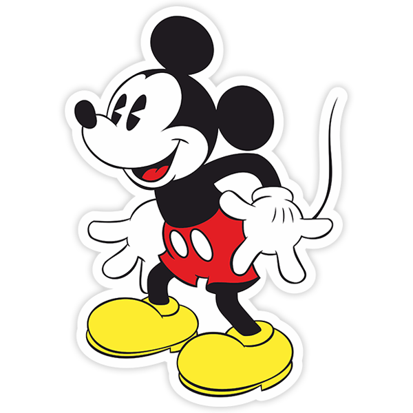 Aufkleber: Mickey Mouse 1935