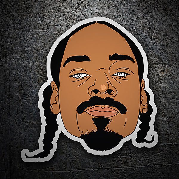 Aufkleber: Snoop Dogg