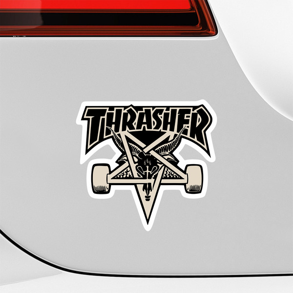 Aufkleber: Thrasher Skate