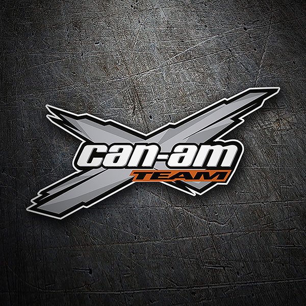Aufkleber: Can-am Team