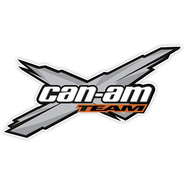 Aufkleber: Can-am Team