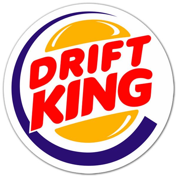 Aufkleber: Drift King
