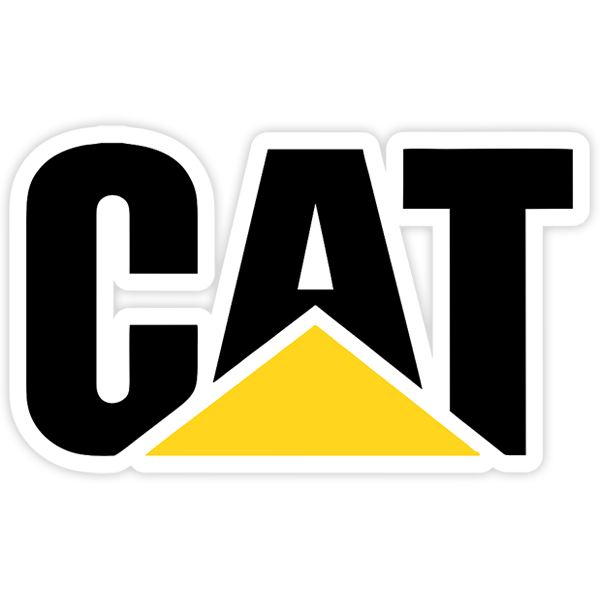 Aufkleber: Caterpillar Logo