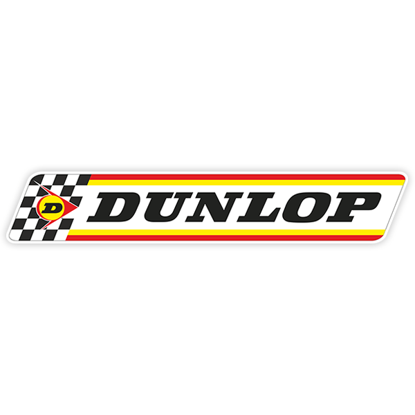 Aufkleber: Dunlop 70-jähriges Jubiläum