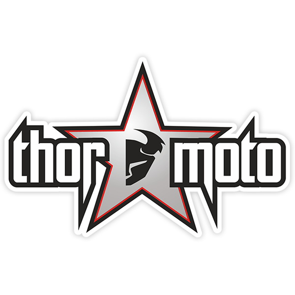 Aufkleber: Thor moto