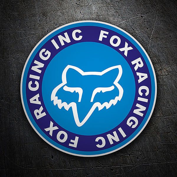 Aufkleber: Fox Racing Rundbrief