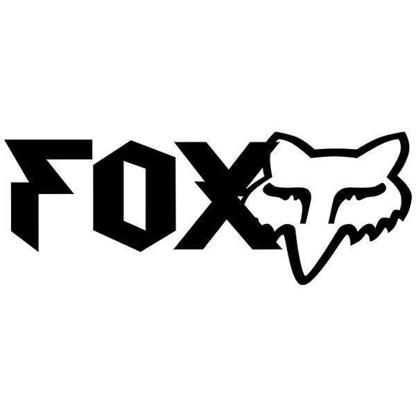 Aufkleber: Fox Racing Heavy