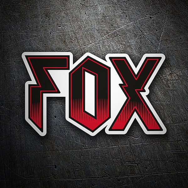 Aufkleber: Fox Racing Red Devil