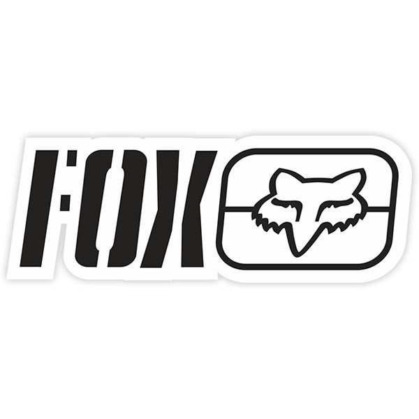 Aufkleber: Fox Racing 2.0