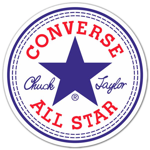 Aufkleber: Converse All Star Rundschreiben