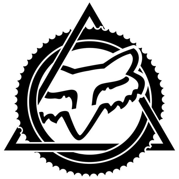 Aufkleber: Fox Racing Logo
