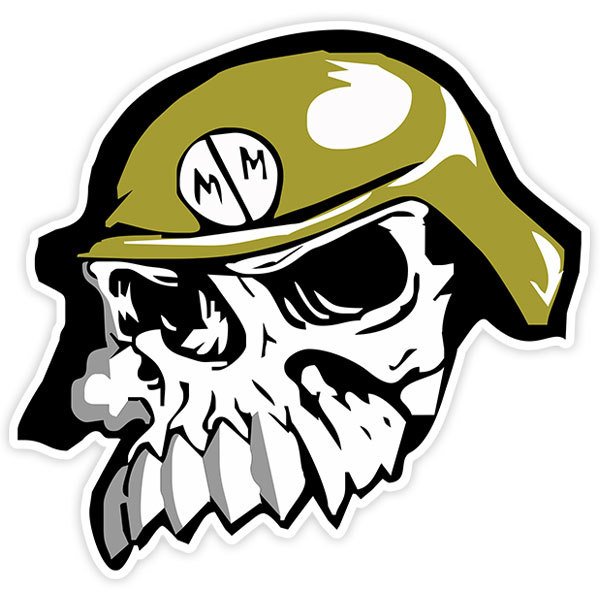 Aufkleber: Logo Metal Mulisha
